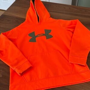 Under Armour Kids' Bright Orange Hoodie